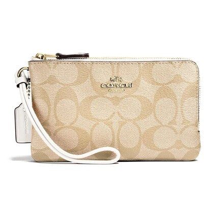 Coach - Double Corner Zip newest Wristlet